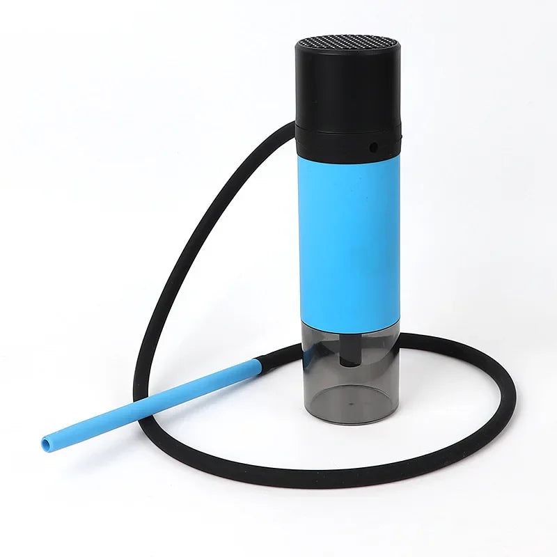 Acrylic&Silicone Hookah Bottle Portable Shisha for Home Car Picnic Beach Travel Chicha Narguile Smoking Accessories