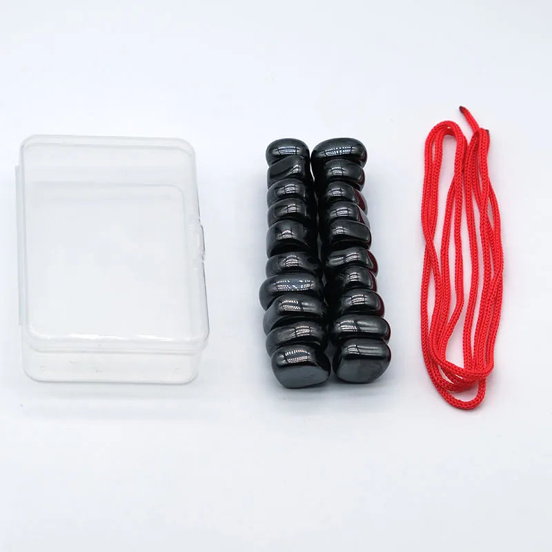 Black Irregular Lodestone Magnet Multi Functional Energy Block Relieve Stress Entertainment Magnetic Therapy DIY Fridge Magnet