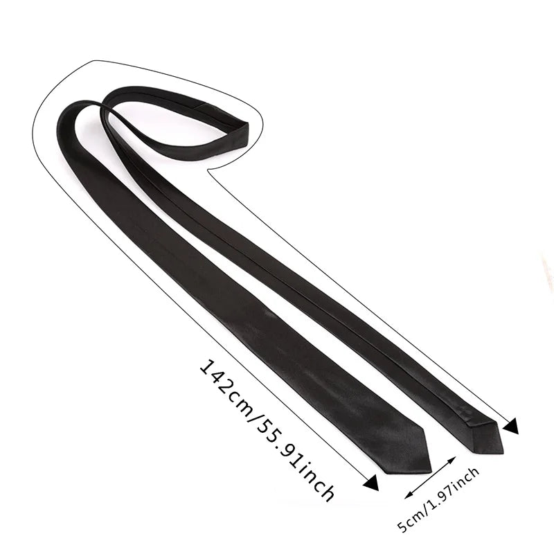 Narrow British Style Arrowhead Skinny Necktie Slim Tie For Men 5cm Women Accessories Simplicity For Party Formal Ties Fashion