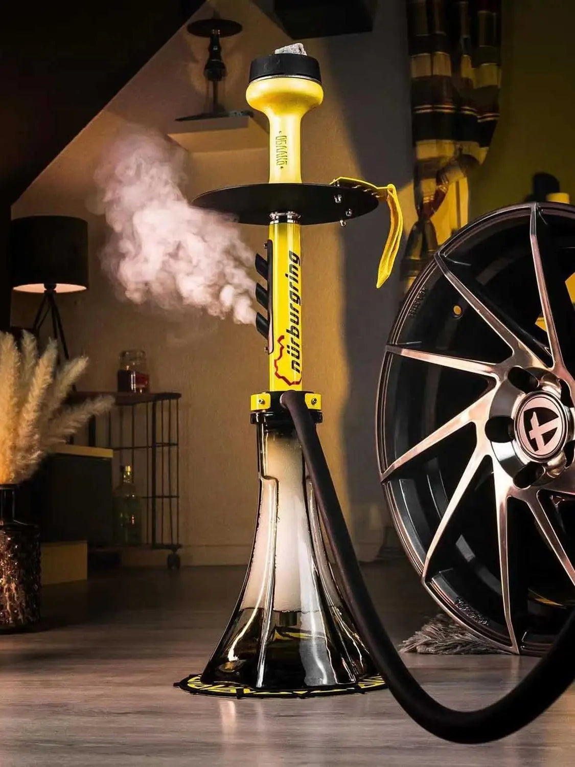 Hooakh Set without Glass Vase European Style Race Shisha Narguile Qqalyan El Bomber Cachimba NURBURGRING Hookah