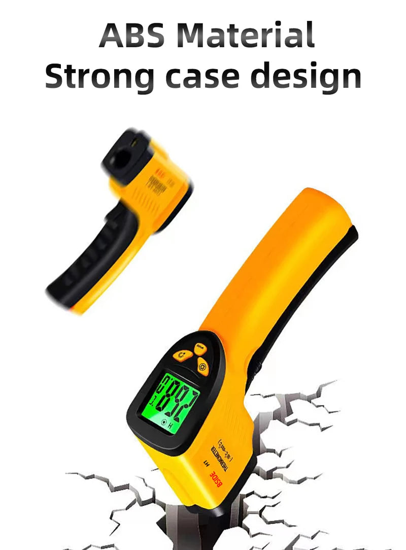 Digital Infrared Thermometer -50-550C Non-Contact Digital Laser Thermometer Gun For Meat Buffalo Milk BBQ Cooking Thermometer