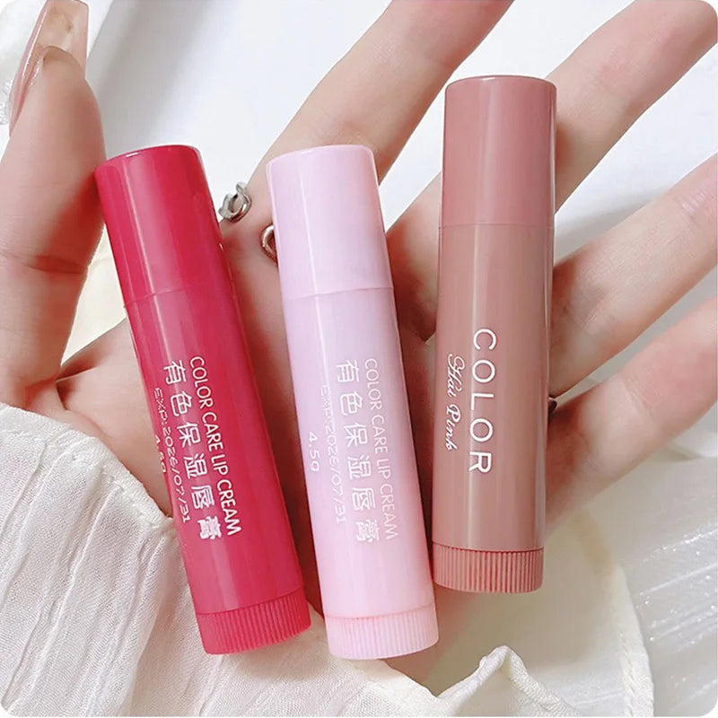 Colored Moisturizing Lip Balm Lipstick Moisturizing, Moisturizing, Diluting Lip Lines, Anti-drying Lip Balm