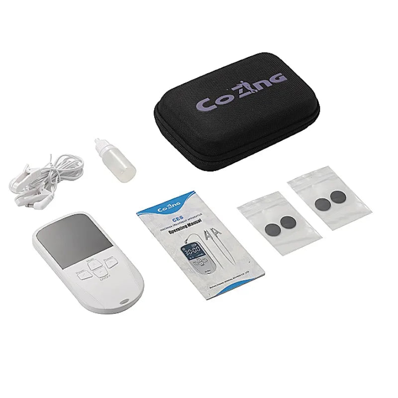 Sleep Aid Device CES Stimulation Therapy 1600mAh Rechargeable Ear Clip Type Relieve Anxiety Mitigation Fast Sleep Instrument