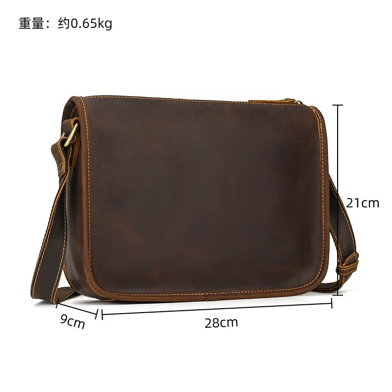 Genuine Leather Man Shoulder Bags Cow Skin Mens Casual Crossbody Bag Messenger Bag cross shoulder bag men leather