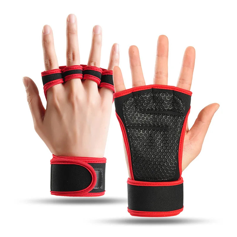 Workout Gloves for Men Women Cycling Gym Weightlifting Fitness Anti-Callus Wrist Support Pull up Bar Unisex Anti-Slip Gloves