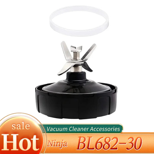 7 Fins Blender Blade Replacement Parts Suitable for Nutri Ninja Auto iQ BL682-30 BL642-30 BL450-30 BL482-30 BL687CO-30