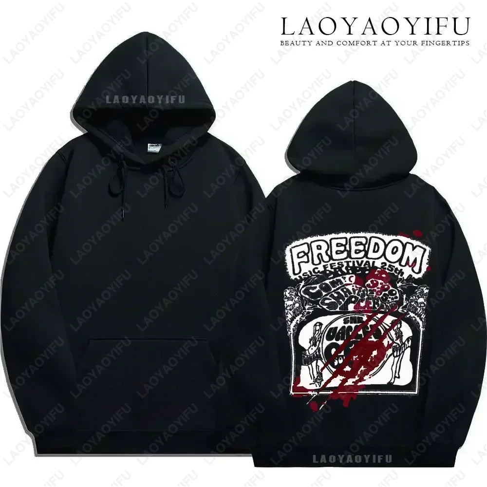 2025 New Style Cry of Fear Hoodies Double Sided Men's Women's Sweatshirt Unisex Long-sleeved Hoodie Size XS-3XL