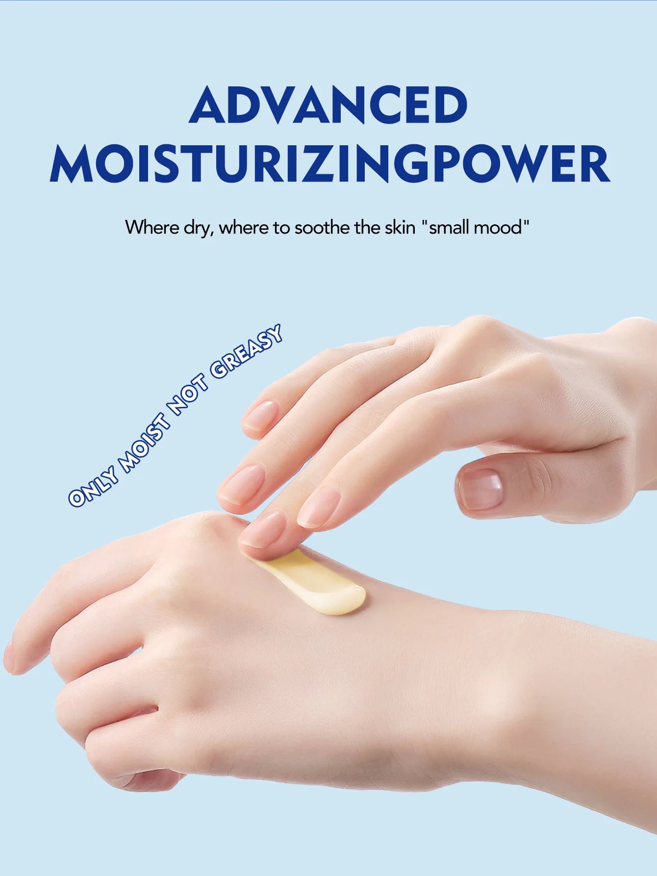Ultra-Nourishing Squalane Cream for Dry Rough Skin Deeply Moisturizing Prevents Cracking Dryness Hypoallergenic Hand Foot Cream