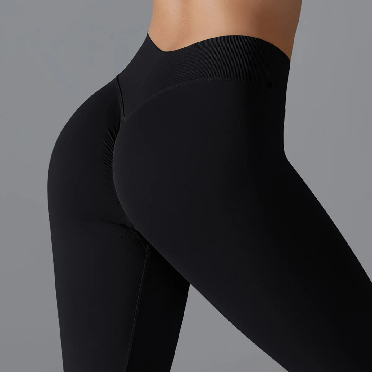 Yoga Pants High Waist Trousers Casual Workout Peach Hip Cycling Sports Gym Running Training Pant Control Slimming Booty Leggings