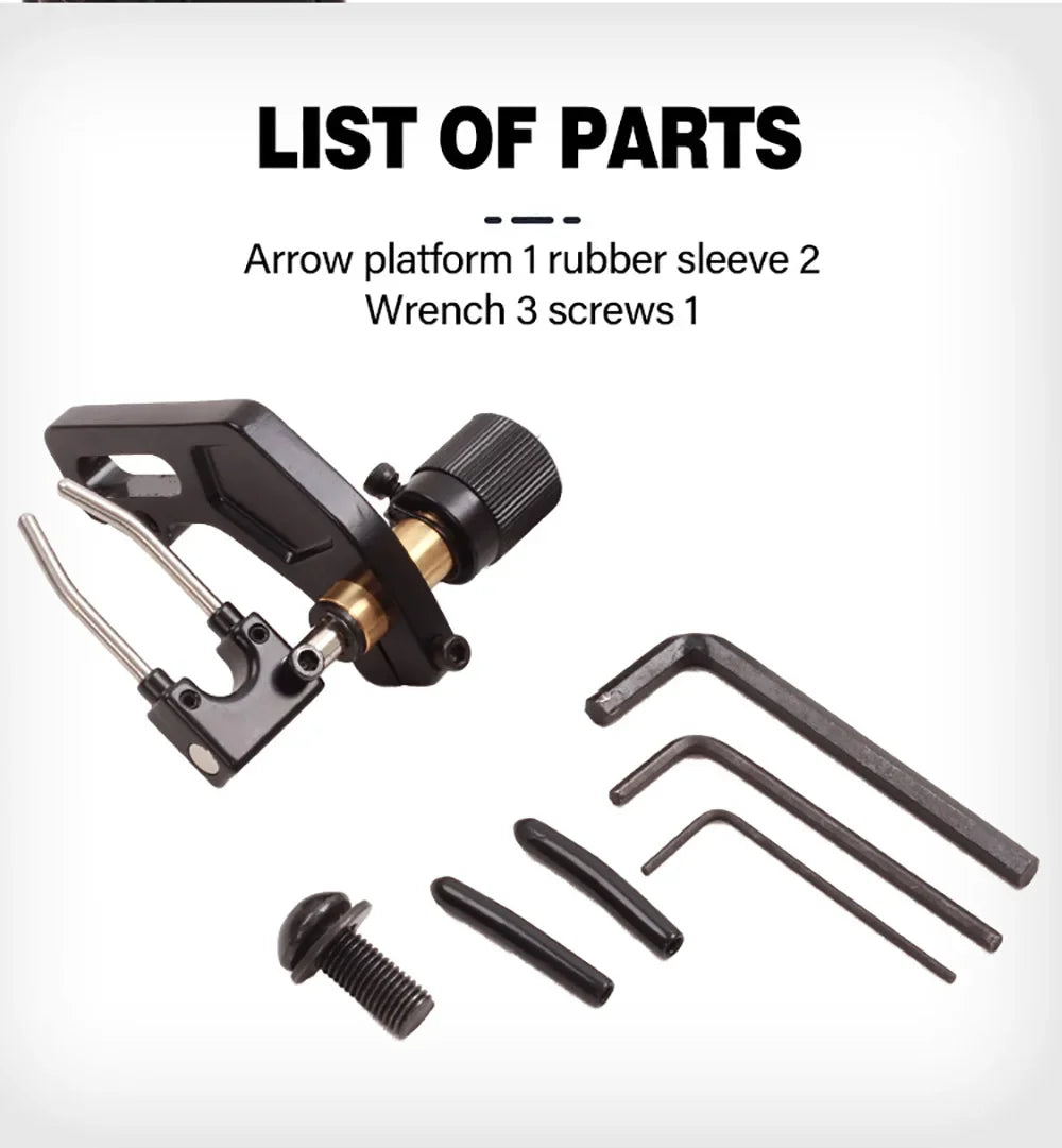 Archery Arrow Rest Compound for RH Type Recurve Bow Hunting Right Hand Estilingue Arrow Shooting Accessory 1Pc