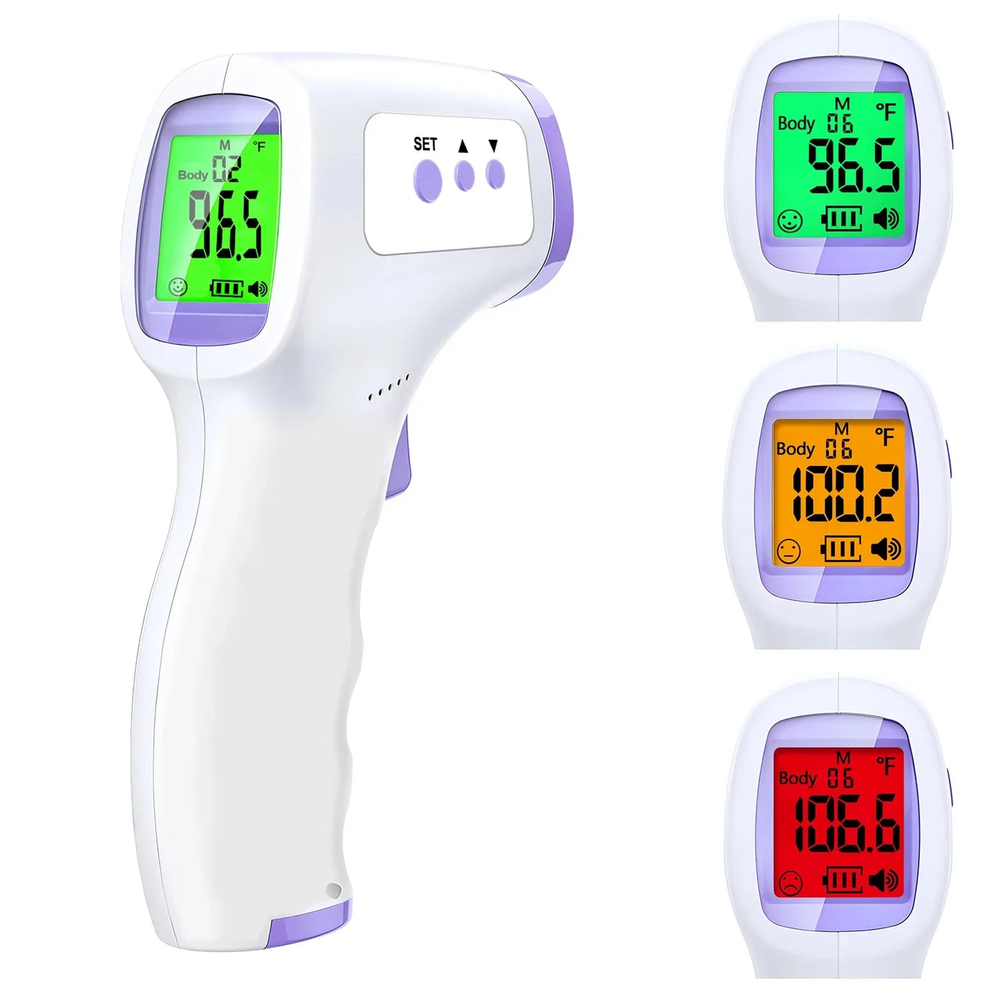 LCD Portable Industrial Digital Thermometer Non-Medical Thermometer Digital Blood Pressure Monitor Temperature Tool Thermometer