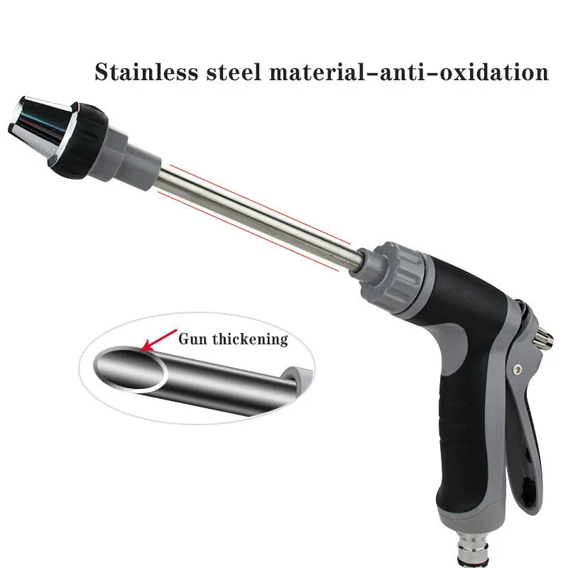 Pressure Washer High Pressure Water Gun Portable Washer for Car Floor Wall Cleaning With 360° Rotating for Three Spray Modes