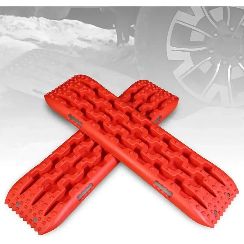 10T Car Off Board Snow Chains Self Rescue Anti Skiding Plate Self Driving Emergency Equipment Muddy Sand Traction Assistance