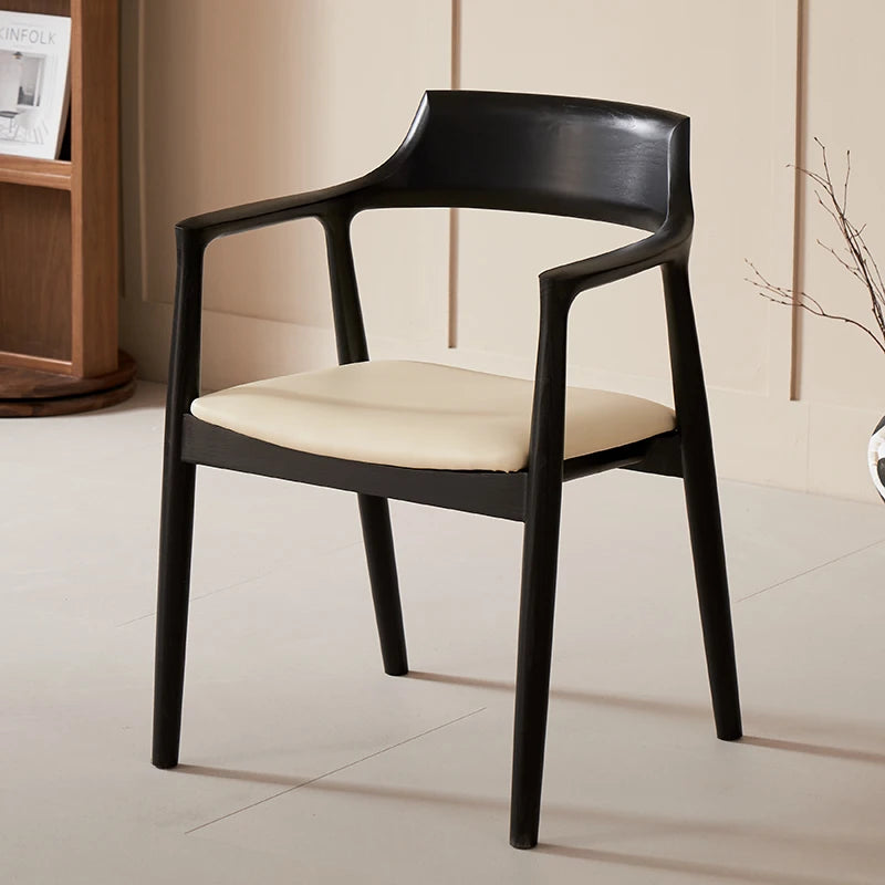 Arm Vanity Dining Cairh Nordic Salon Modern Ergonomic Dining Cairh Luxury Wood Pink Mesas De Restaurante Kitchen Furniture