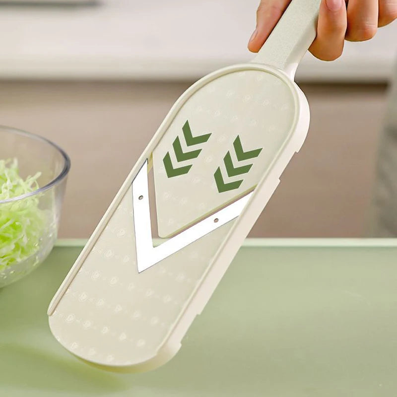 Vegetable Cutter Cabbage Grater, Onions Cucumbers Potatoes Cabbage Scraping for Salad Cutting, Slicing and Shredding KitchenTool