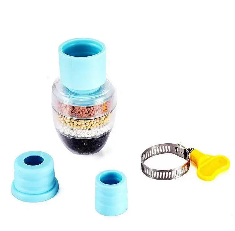 Universal Water Filter 6 Layers Faucet Filter Kitchen Foamer Shower Water Purifier for Bathroom Household Kitchen Accessories