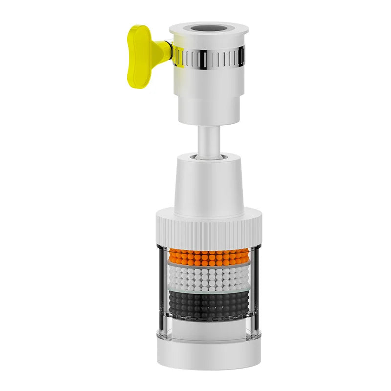 360° Rotation Water Faucet Filter Household Cartridge Carbon Filter Mini Kitchen Tap Water Clean Purifier Filter Filtration
