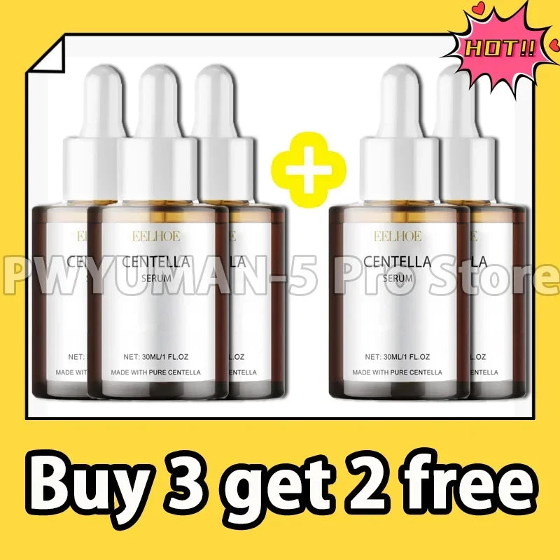 Korean Centella Asiatica Face Serum Nourish Dry Skin Smoothing Rejuvenation Skin Brightening Whitening Cream Facial Moisturizer