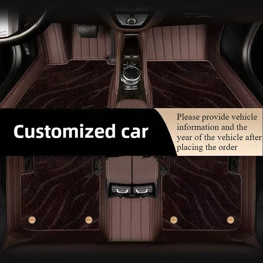 Starry Sky Carpet Car Foot Mat Special Car Customization Five Seat Full Set Full Surround Velvet Foot Mat