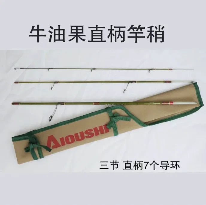 Trout fishing rod AIOUSH-FRP, versatile ejection tip, 1.45 meters long, ideal for traveling and transportation, extremely soft