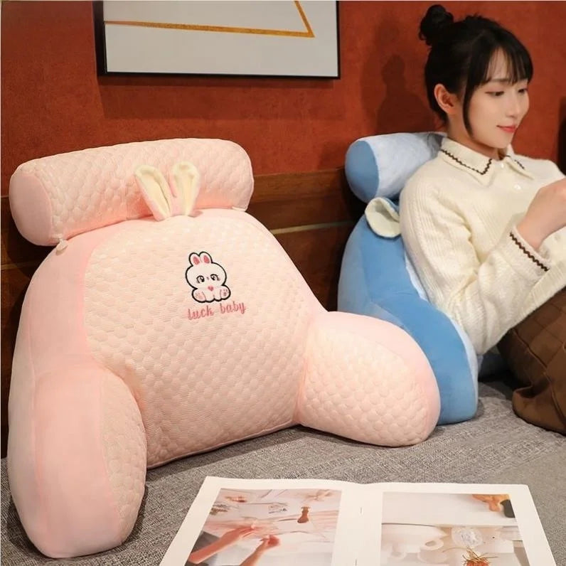 2024 New Detachable Waable Extra Large Semi-Barest Pillow Soft Covered Lazy Sofa Pregnancy Pillow Modern mat Sle...