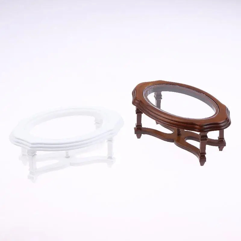 1/12 Dollhouse Furniture: Coffee Table Model; Stylish Decor for Miniature Living Room Scenes