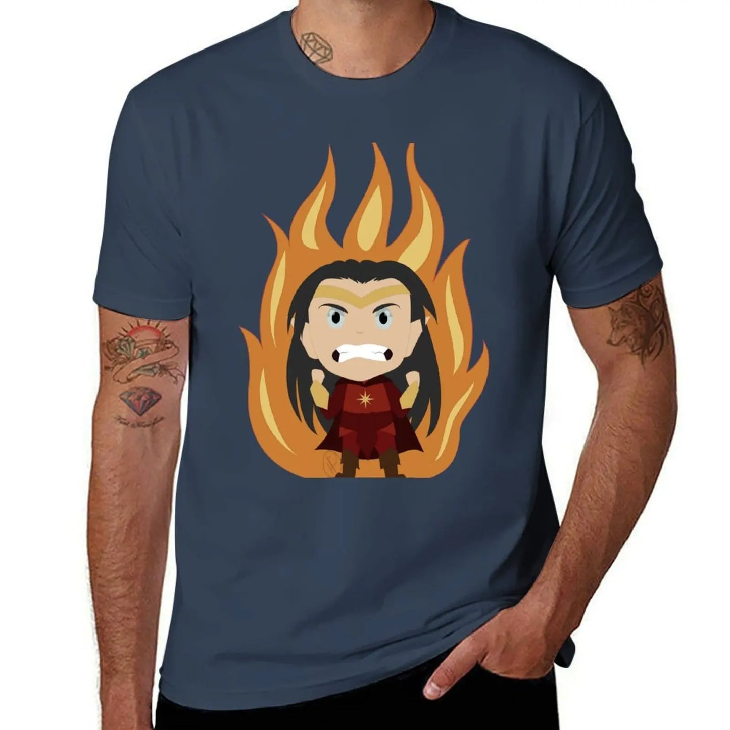 high 100% t shirts cotton quality man t brand luxury T-Shirt man cotton t for shirts man Feanor T-Shirt shirts