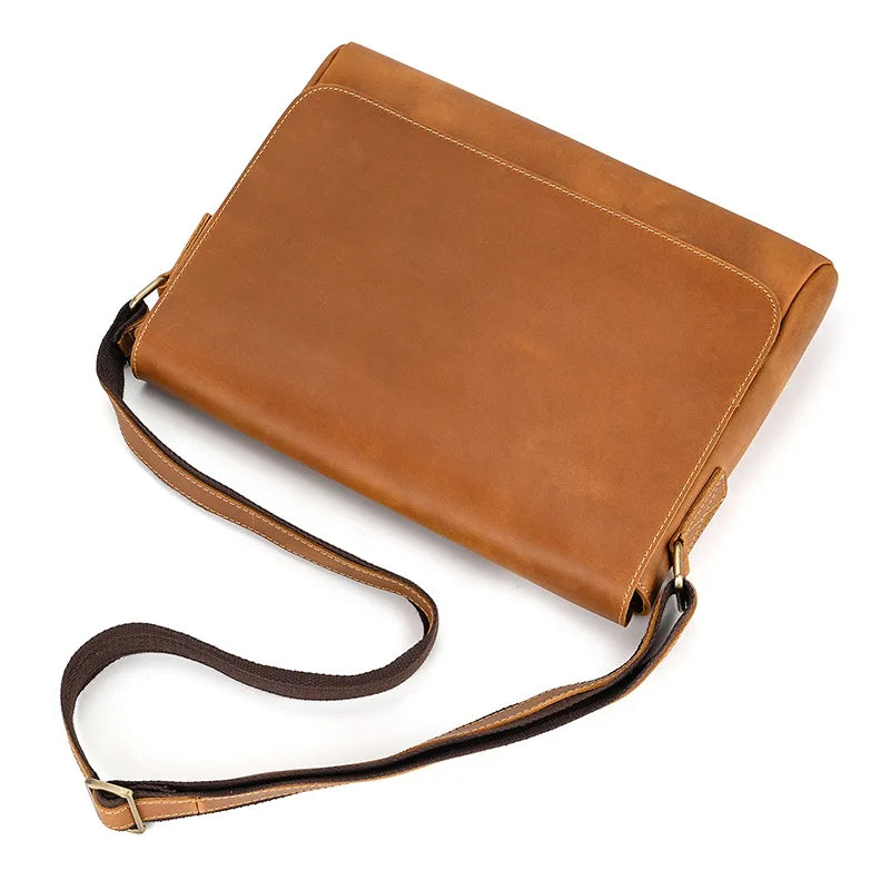 Genuine Leather Man Shoulder Bags Cow Skin Mens Casual Crossbody Bag Messenger Bag cross shoulder bag men leather