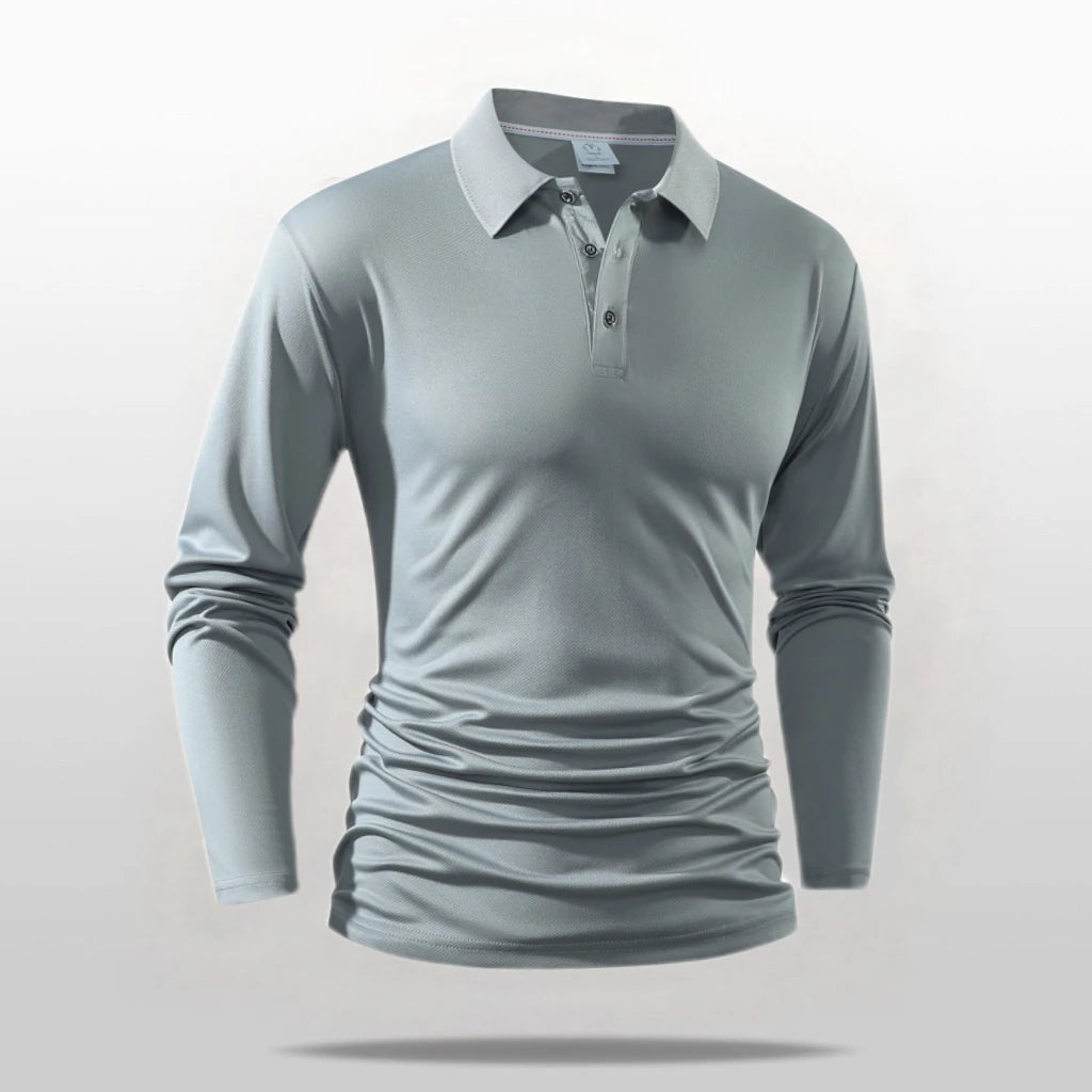 New Men's Loose Comfortable and Fashionable Polo Shirt Versatile in Spring Autumn Trends High-quality and Comfortable Top