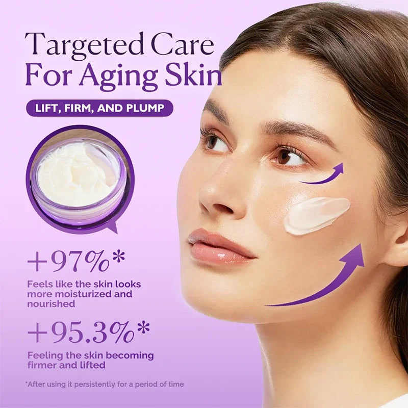 3D Face Neck Lifting Cream Deep Hydration Moisturizing Firming Improve Skin Elasticity Nourishing Facial Cream Korean Skincare