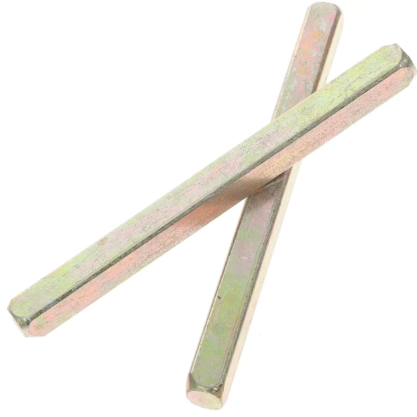 2 Pcs Iron Spindle Part Door Handle Knob Hardware Replacement Spindles Square Shaft Door Accessories Garage Door Lock Parts