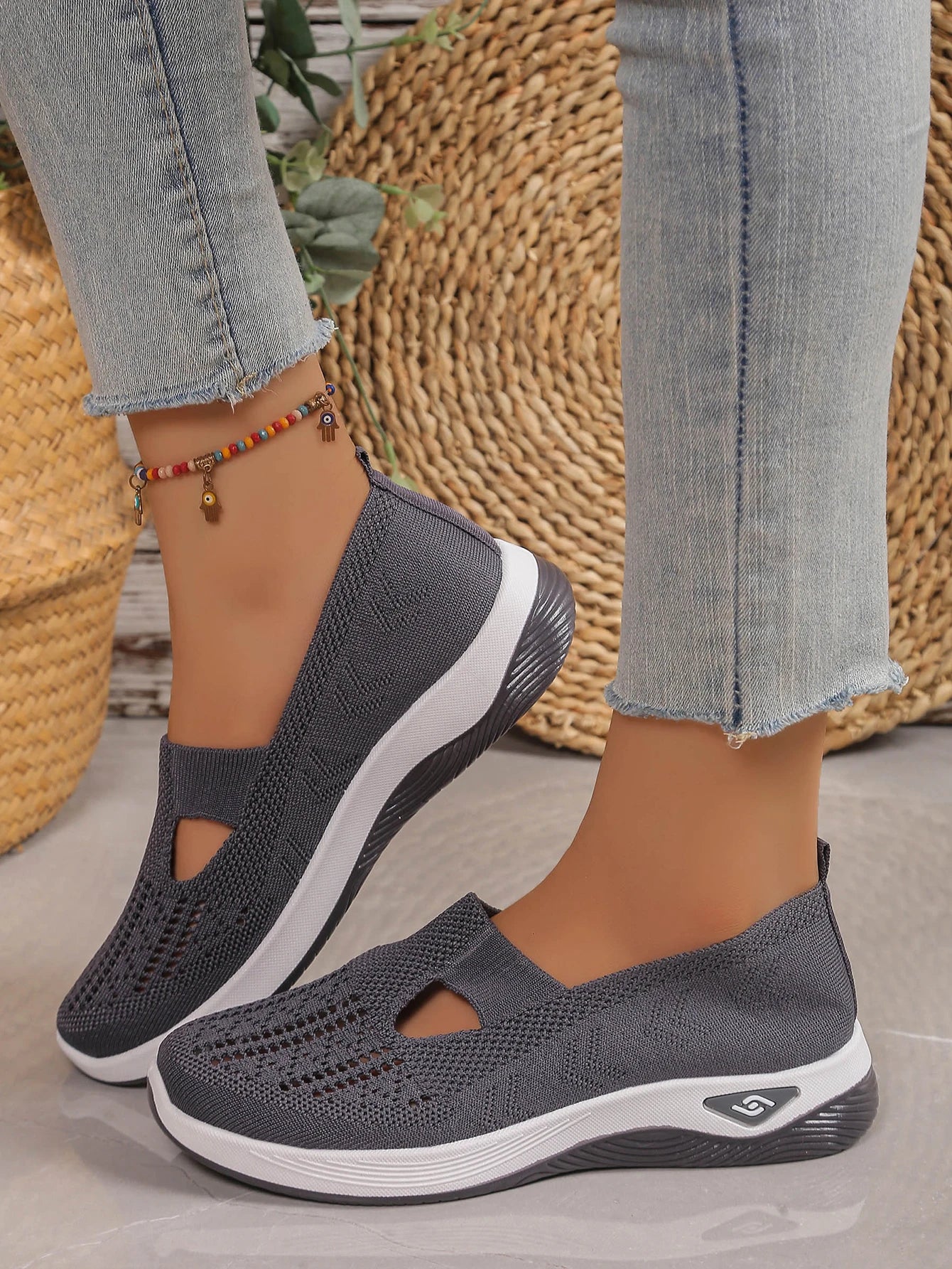 women's summer shoes - casual sneaker, simple, Lightweight, breathable, one-foot pedal women shoes sale shoes with free shipping