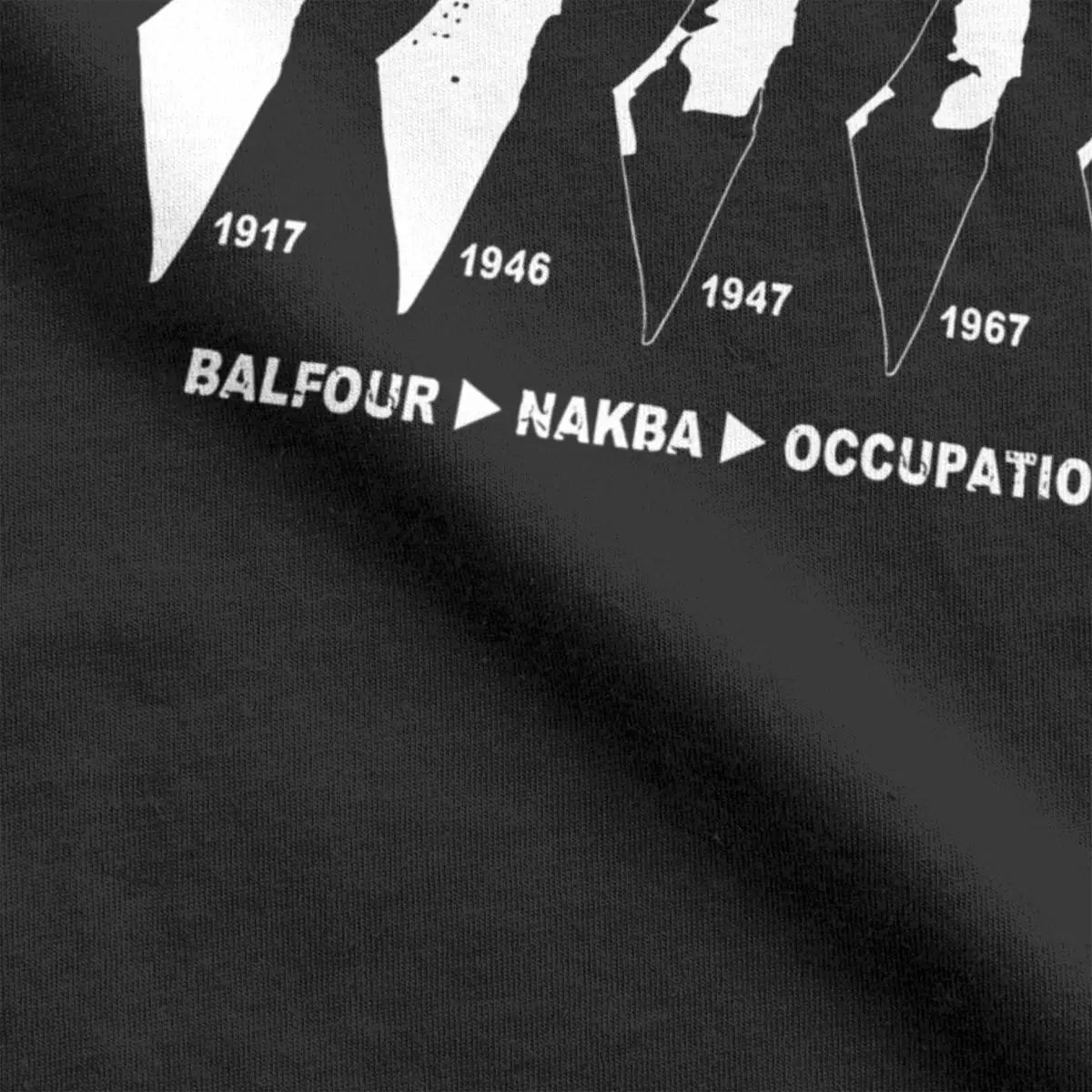 Palestine Map Land Since 1917 Men's T Shirts Palestinian Vintage Tees Short Sleeve O Neck T-Shirt 100% Cotton Gift Idea Clothing