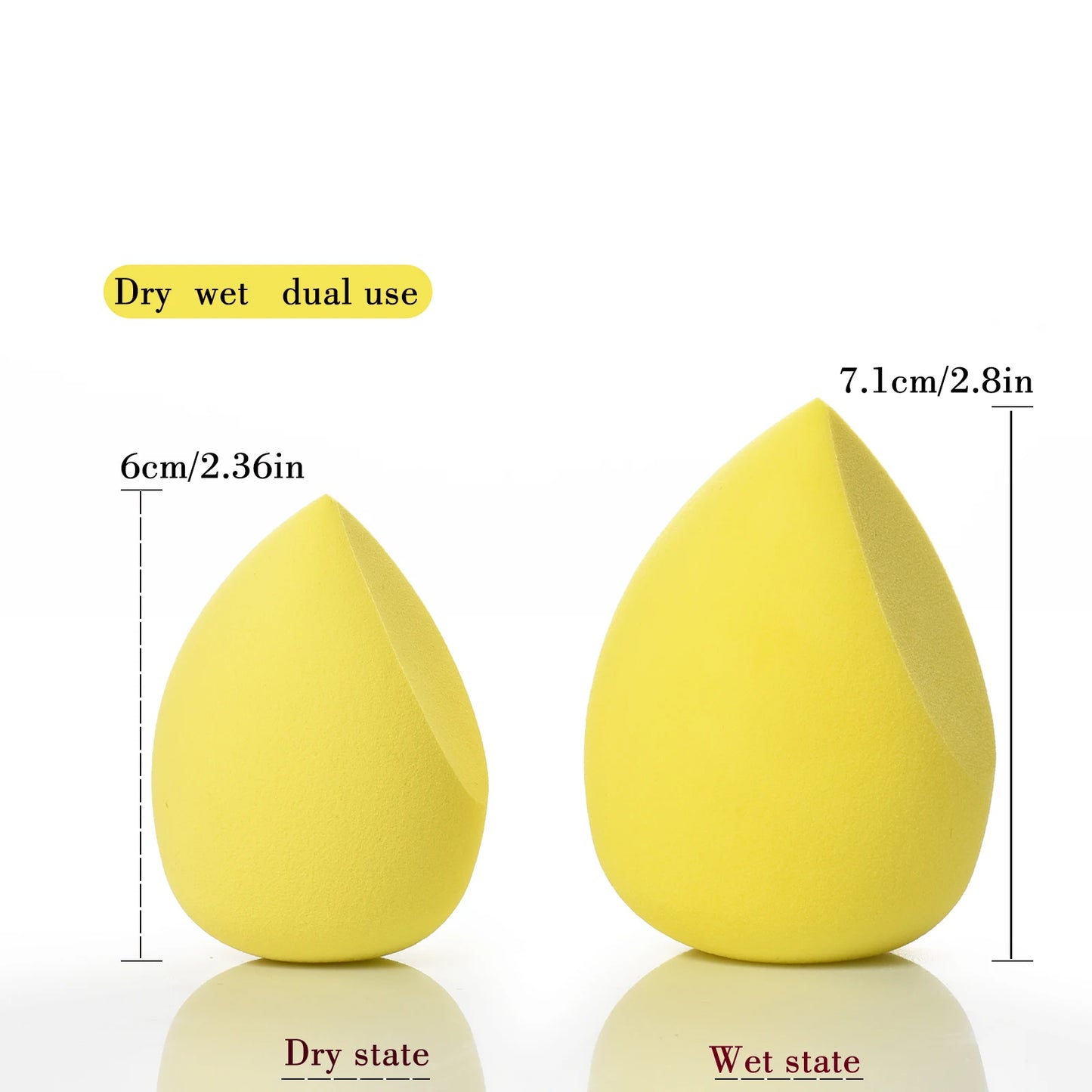 Makeup Sponge Powder Puff for Foundation Liquid Concealer BB Cream Auxiliary Tools for Perfect Application
