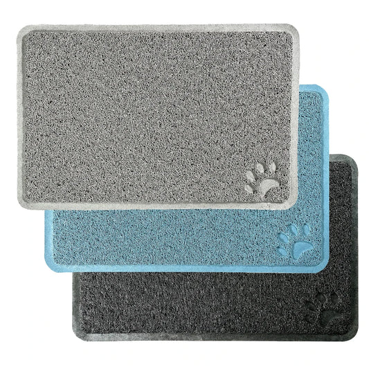 Pet Feeding Mat Large for Dogs and Cats,24"×16" Flexible and Easy to Clean Feeding Mat,Best for Non Slip Waterproof Feeding Mat