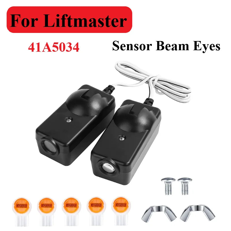 41A5034 Garage Safety Sensor For Lift master Sears Craftsman 41A5034 G801CB-P Door Openers Parts Replacement Sensor 1997-current