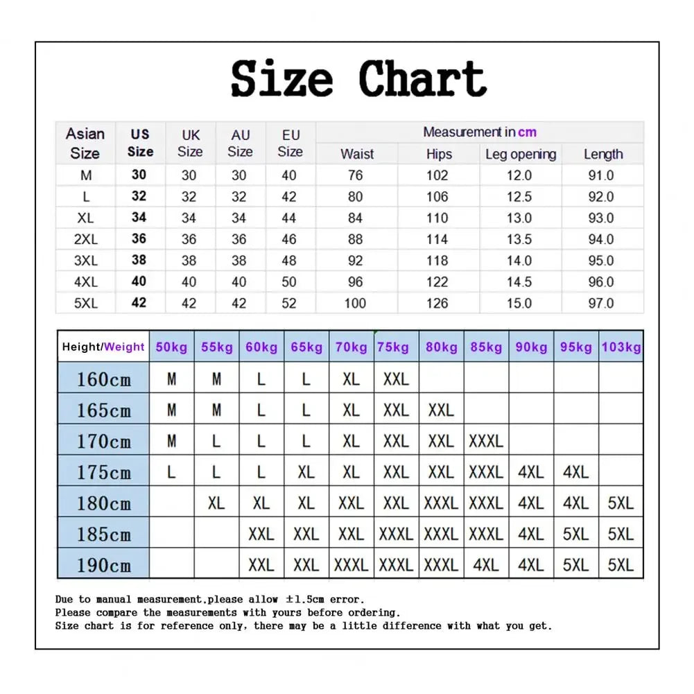 Men's Pants Fashionable Casual Jogging Pants 2025 Street Wear Workwear Pants Men's Multi Pocket Pants Fitness Men Sports Pants