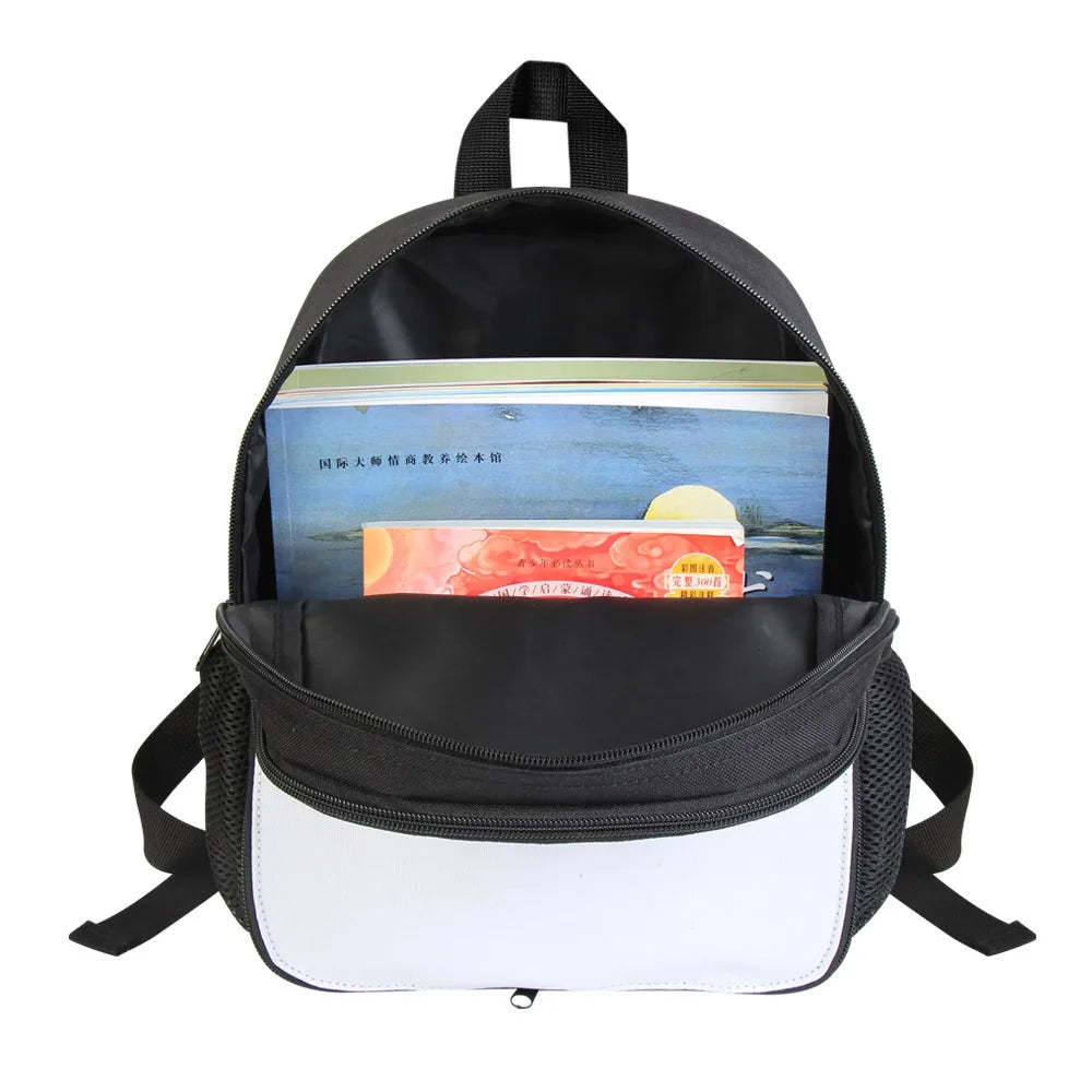 Custom Kindergarten Schoolbag New Fashion Backpack School Bags Cute Boys Girls Bookbag Name Logo Photo Print For Creative Gift