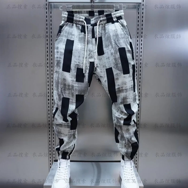 Men's Clothing Trousers for Men Pants Sport Male Clothes Baggy Pants Man Korean Popular Clothes Running Gym Jogging Sweatshirt