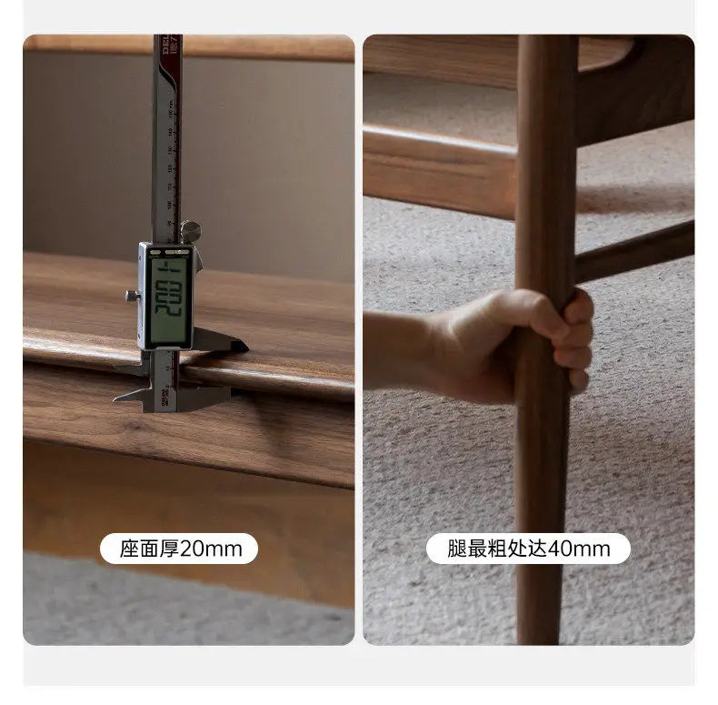 Medieval style solid wood bench small apartment simple household dining table living room backrest bedside porch shoe change cha