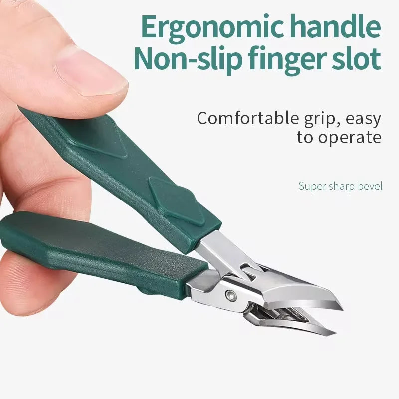 Nail Clipper for Ingrown or Thick Toenails Toenails Trimmer Professional Podiatrist Toenail Nipper with Stainless Steel Ultra
