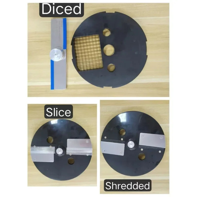 Vegetable Cutter Commercial High Power Family Party Multifunctional Automatic Dicing Slicing Shredding Chopp Vegetable