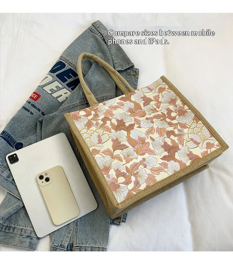 Women Tote Bag Casual Tote's Handbag Personalized Bento Bag,Reusable Grocery Bags Shopping Bags