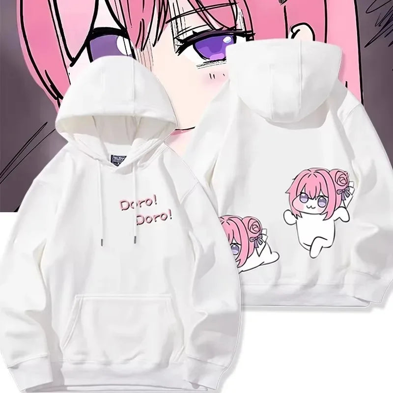 Doro Character Funny Sweatshirts hoodies Unisex Oversized Fleece warm Casual Print high quality hot product Couples Comfortable