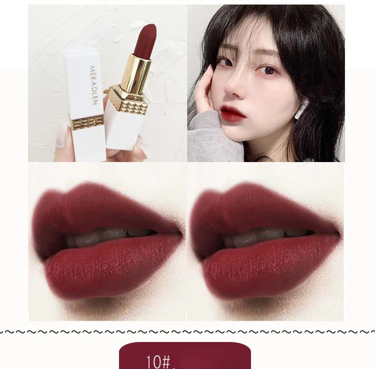 Lavender Purple Lipstick Rose Purple Grape Purple Rose Red Lipstick  Pink Makeup Cosmetic