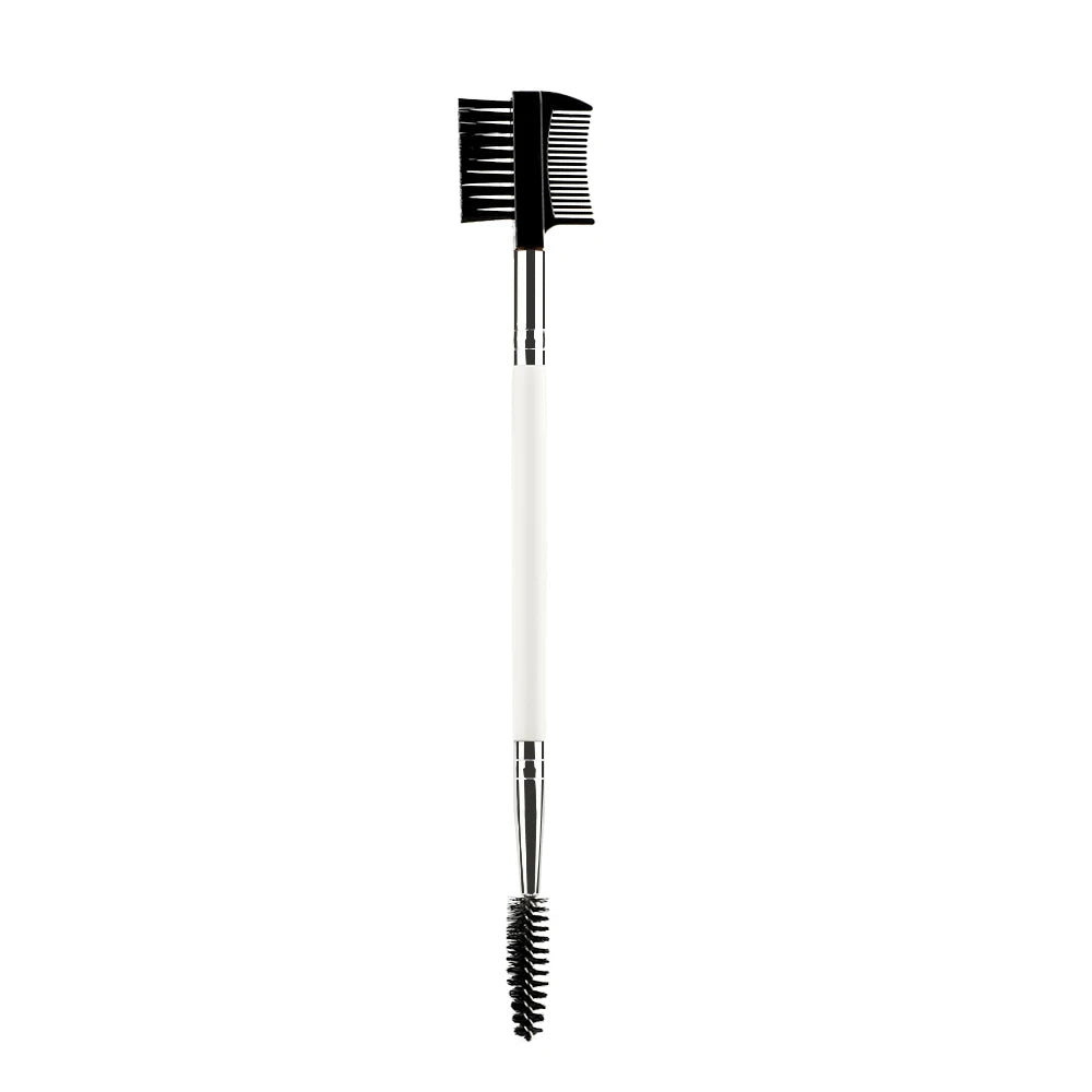 1/2/5PCS 3 Head Eyebrow Eyelash Shaper Double Head Brush Makeup Grooming Tool Cosmetic With 3 Different Spoolie Brushes