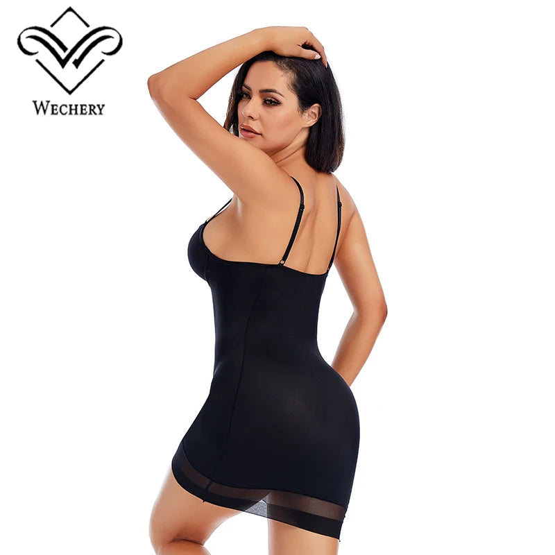 Women's Fashion Control Slips Slim Petticoat Under Dress Ropa Sexy Intimate Clothes Women's Underskirt Podobnik Under Dress