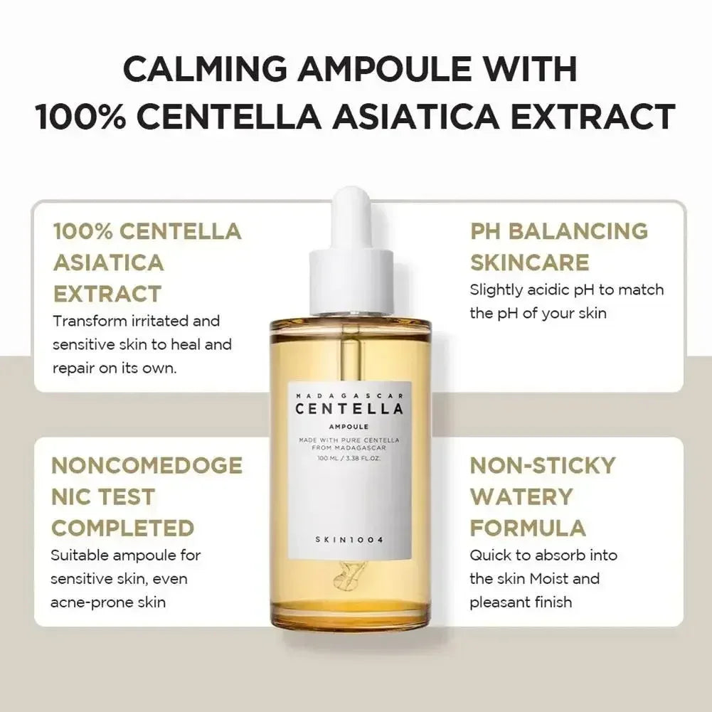 SKIN1004 Serum Korean Centella Toner Brightening Skin Moisturizing Water Shrink Pores Ance Removal Face Care Serum 100ml