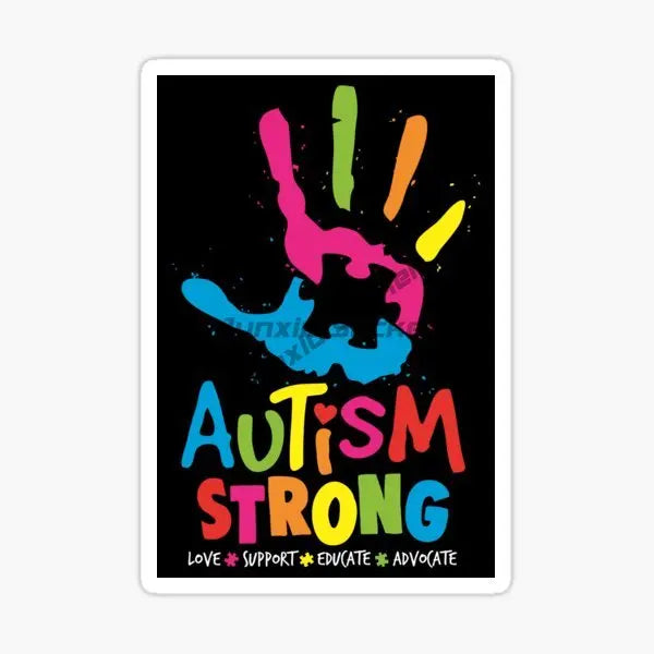 AUTISM Motorcycle Laptop Car RV SUV Wall Car Stickers PVC Vinyl Reflective Stickers Decals