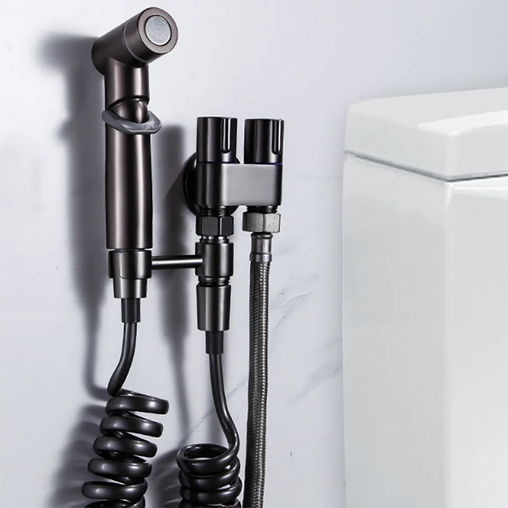 Toilet Cleaning Bidet Toilet Sprayer Set Cold Water Portable Bidet Toilet Accessories Handheld Bathroom Wash Anal Douche